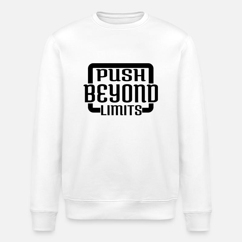 idée cadeau d’anniversaire cool - Sweat bio ROLLER Stanley/Stella Unisexe - blanc