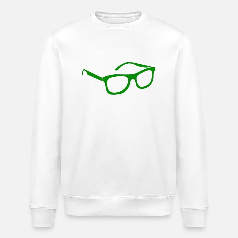 Brille - Stanley/Stella Unisex Bio-Sweatshirt ROLLER - Weiß