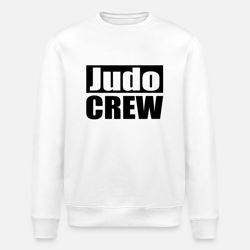 Judo-Mannschaft - Stanley/Stella Unisex Bio-Sweatshirt ROLLER - Weiß