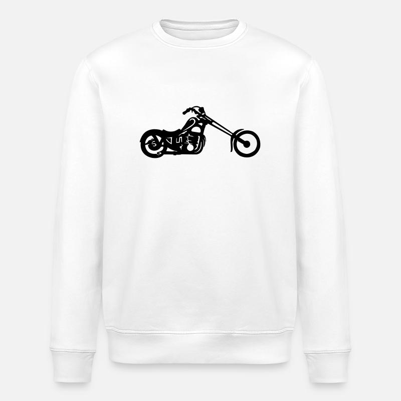 Chopper 01 - Stanley/Stella Unisex Bio-Sweatshirt ROLLER - Weiß