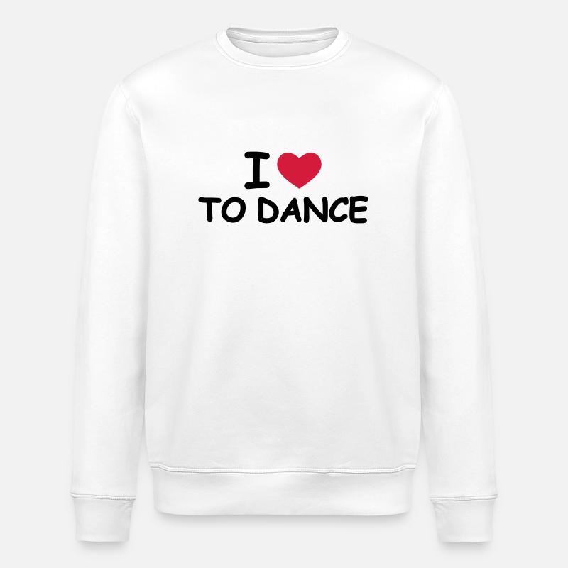 I Love To Dance - Sweat bio ROLLER Stanley/Stella Unisexe - blanc