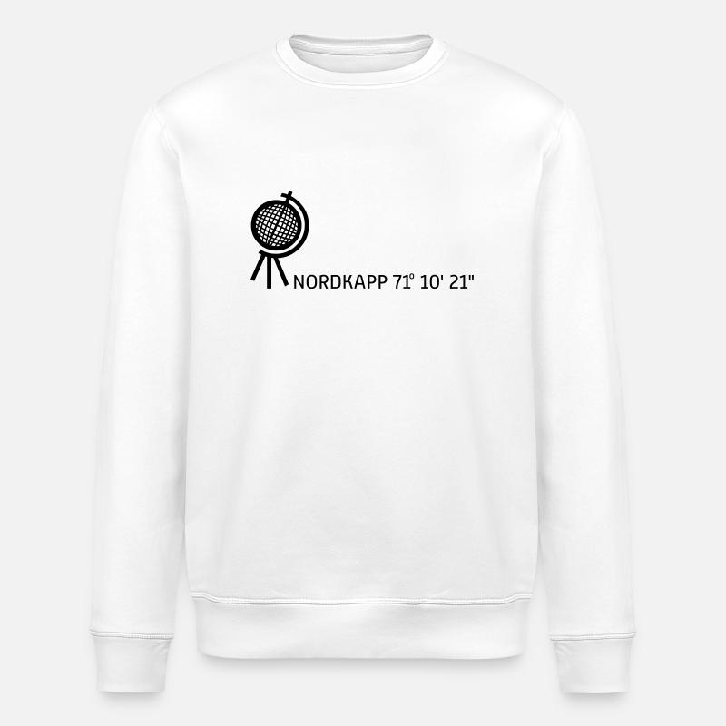 NORDKAPP - Stanley/Stella Unisex Bio-Sweatshirt ROLLER - Weiß