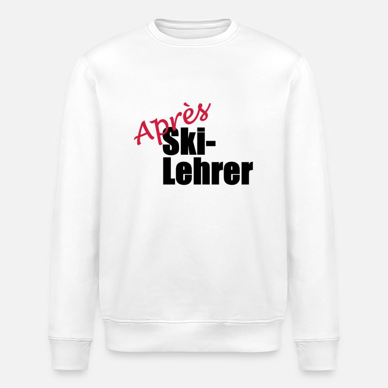 Apres Ski Lehrer - Stanley/Stella Unisex Bio-Sweatshirt ROLLER - Weiß
