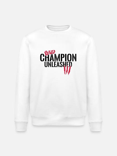 Wilder Champion entfesselt - Stanley/Stella ROLLER Unisex Organic Sweatshirt - white