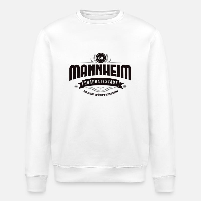 Mannheim-68 - Stanley/Stella Unisex Bio-Sweatshirt ROLLER - Weiß