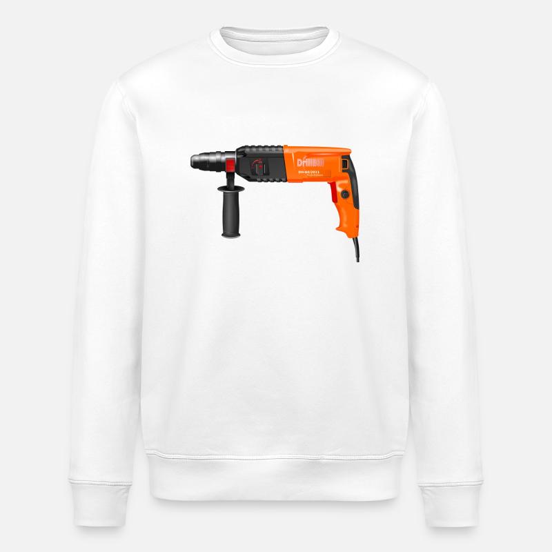 foret - Sweat bio ROLLER Stanley/Stella Unisexe - blanc