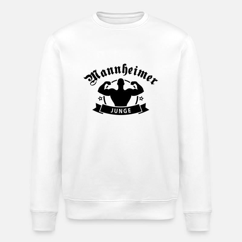 mannheimer_junge2011a - Sweat bio ROLLER Stanley/Stella Unisexe - blanc