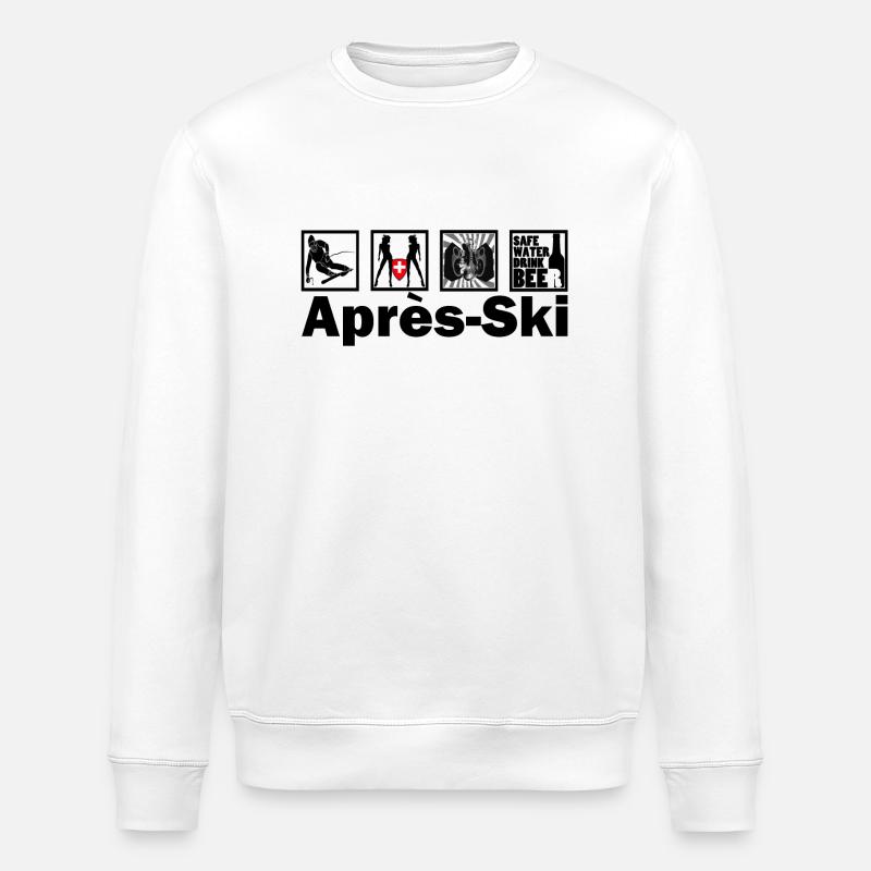 Apres-ski - Sweat bio ROLLER Stanley/Stella Unisexe - blanc