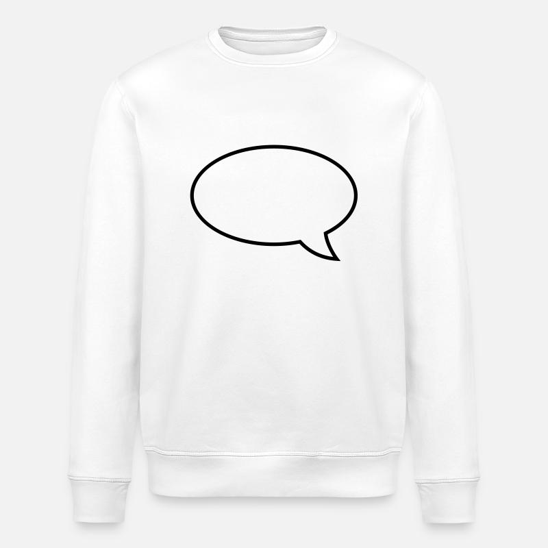 sprechblase__f1 - Sweat bio ROLLER Stanley/Stella Unisexe - blanc