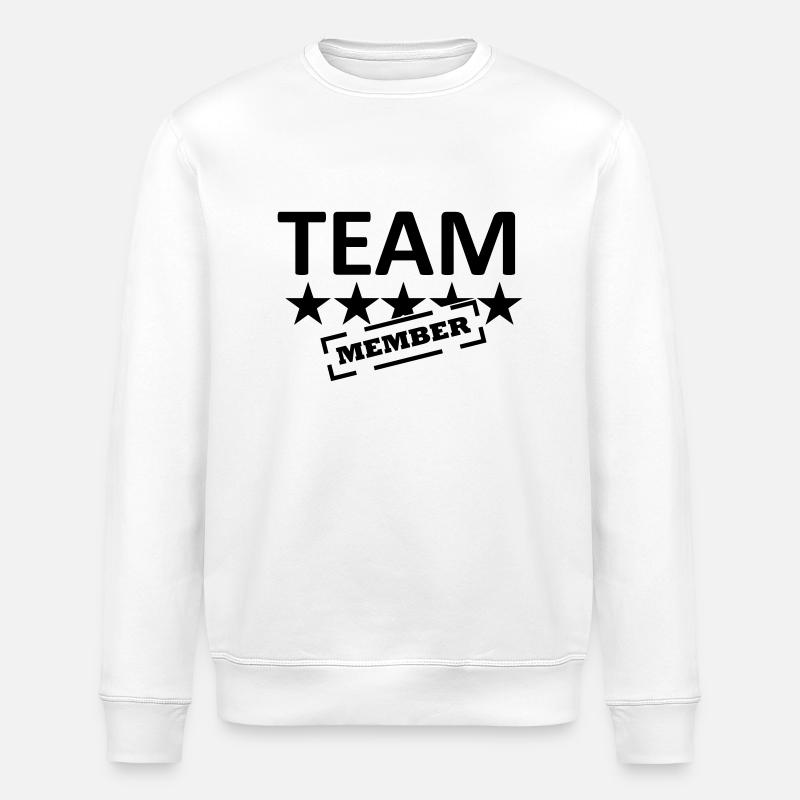 team member - Sweat bio ROLLER Stanley/Stella Unisexe - blanc