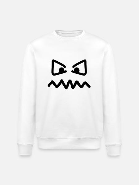 Yeux - Sweat bio ROLLER Stanley/Stella Unisexe - blanc