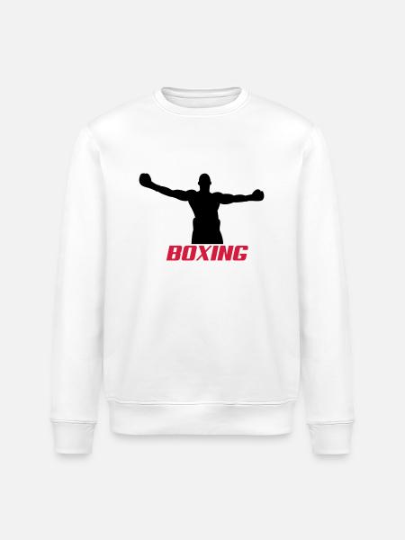 boxing2 - Stanley/Stella Unisex Bio-Sweatshirt ROLLER - Weiß