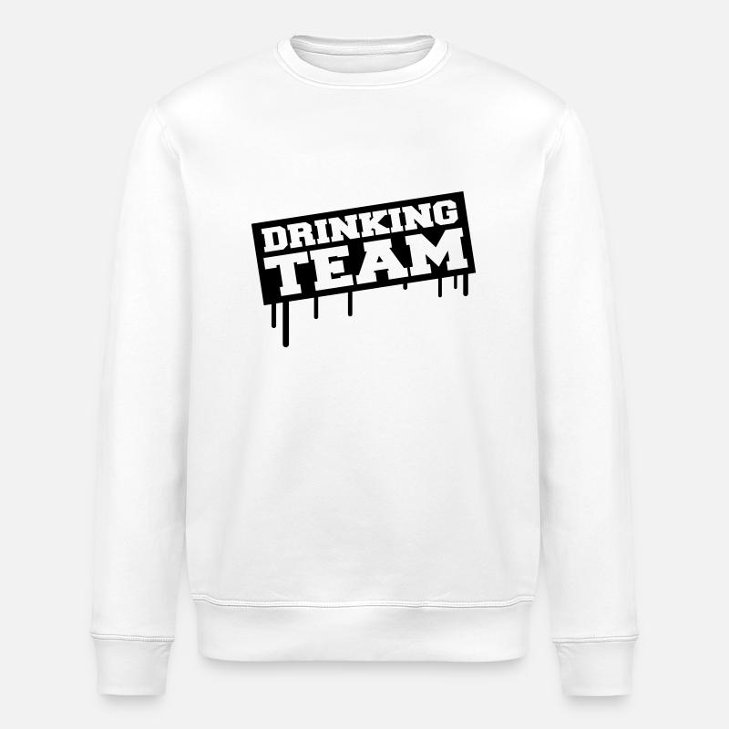 Drinking Team - Sweat bio ROLLER Stanley/Stella Unisexe - blanc
