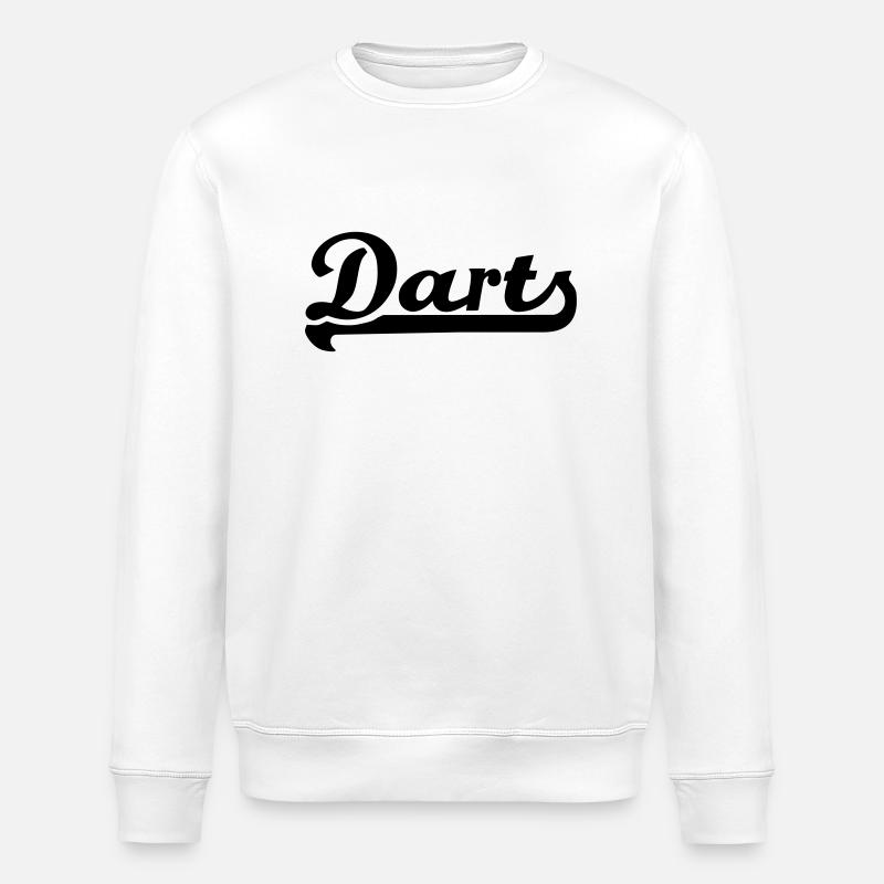Darts - Stanley/Stella ROLLER Unisex Organic Sweatshirt - white