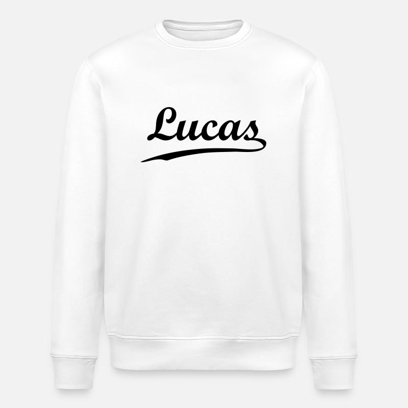lucas - Sweat bio ROLLER Stanley/Stella Unisexe - blanc