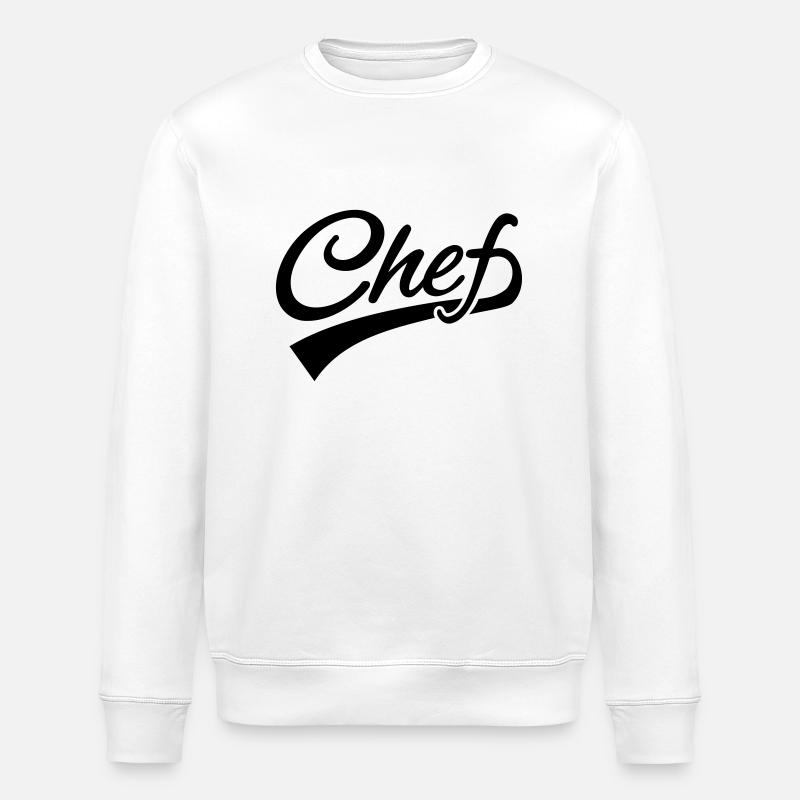 Chef - Stanley/Stella Unisex Bio-Sweatshirt ROLLER - Weiß