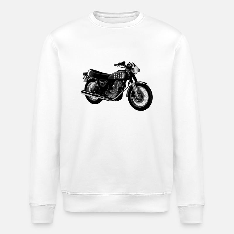 sr500_shirt - Stanley/Stella Unisex Bio-Sweatshirt ROLLER - Weiß