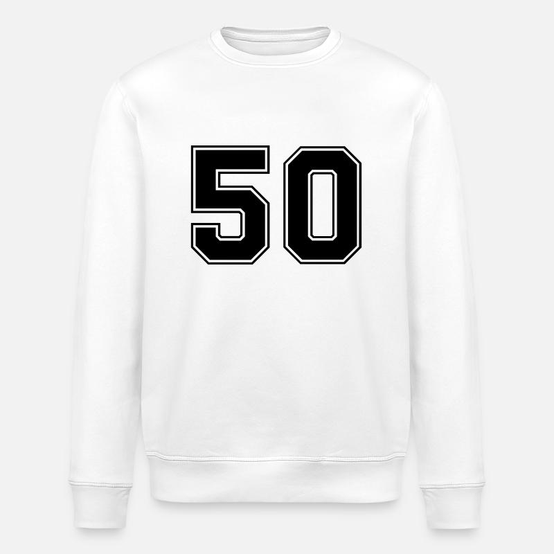 50 - Stanley/Stella Unisex Bio-Sweatshirt ROLLER - Weiß