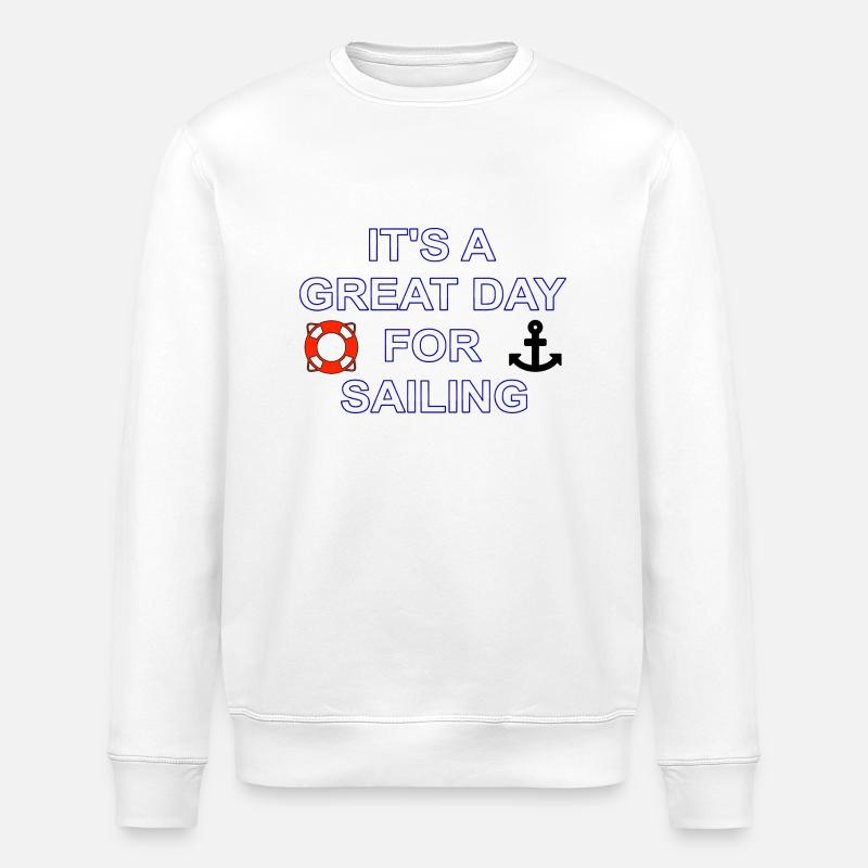 Voile - Sweat bio ROLLER Stanley/Stella Unisexe - blanc