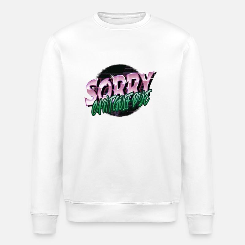 Golf Swing Statement GolfKing Fun Golfer Golfmom - Stanley/Stella ROLLER Unisex Organic Sweatshirt - white