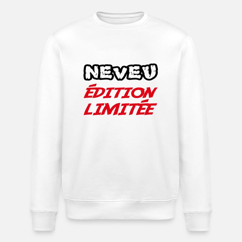 NEVEU Limitierte Auflage - Stanley/Stella Unisex Bio-Sweatshirt ROLLER - Weiß
