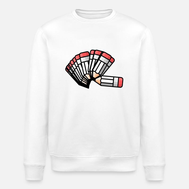 stifte - Stanley/Stella Unisex Bio-Sweatshirt ROLLER - Weiß