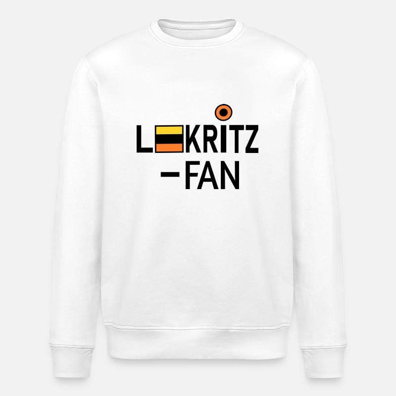 Lakritz Fan - Stanley/Stella Unisex Bio-Sweatshirt ROLLER - Weiß