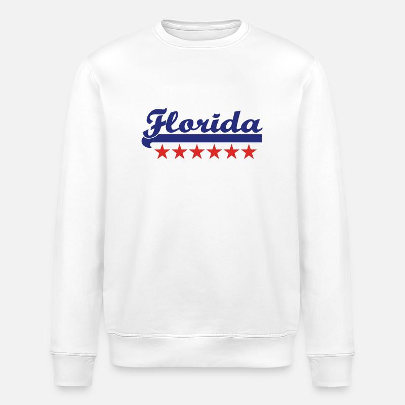 florida - Stanley/Stella Unisex Bio-Sweatshirt ROLLER - Weiß