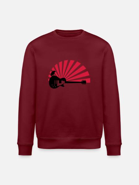 gitarre - Sweat bio ROLLER Stanley/Stella Unisexe - blanc