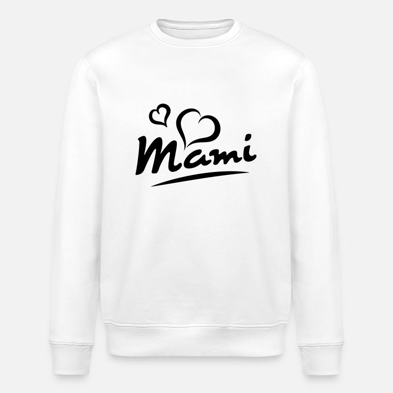 Mami - Stanley/Stella Unisex Bio-Sweatshirt ROLLER - Weiß