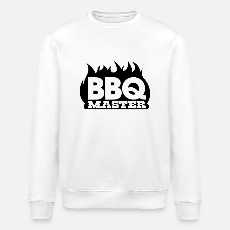 bbq_master - Stanley/Stella ROLLER Unisex Organic Sweatshirt - white