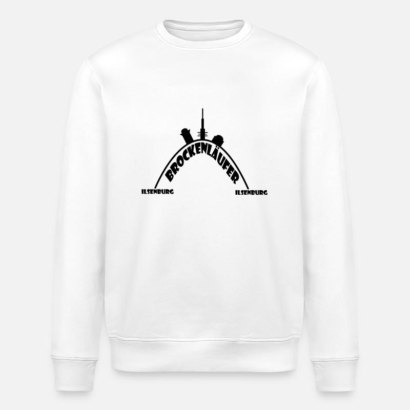 Brockenlauf Ilsenburg - Stanley/Stella Unisex Bio-Sweatshirt ROLLER - Weiß