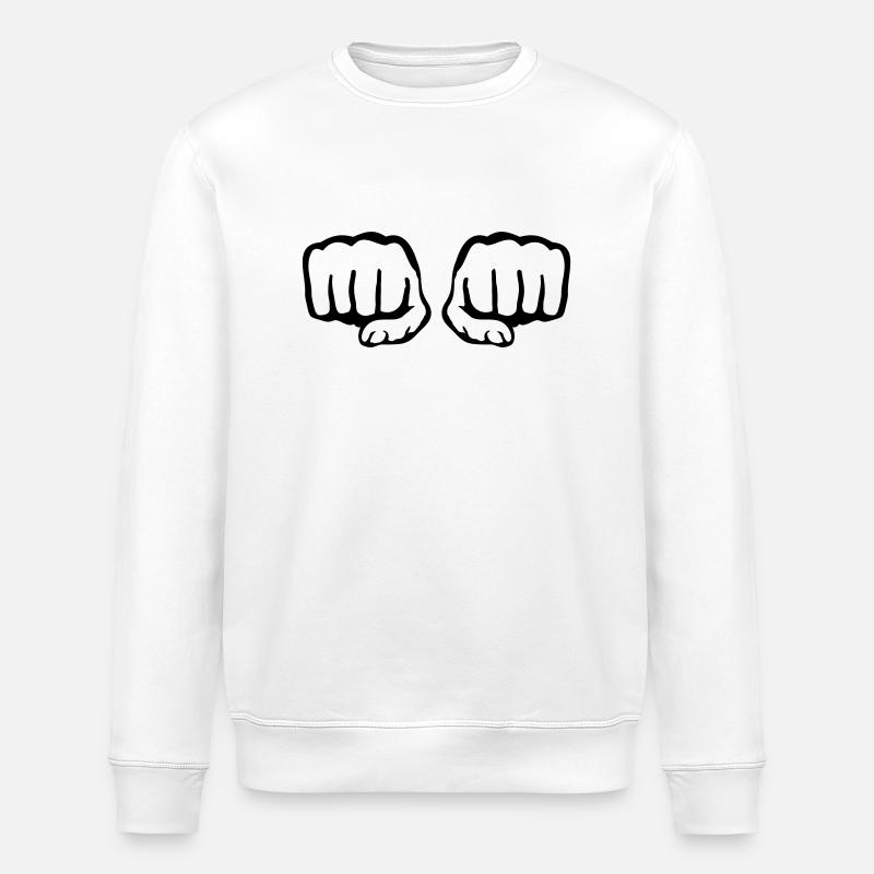 fauste_qa1 - Stanley/Stella Unisex Bio-Sweatshirt ROLLER - Weiß