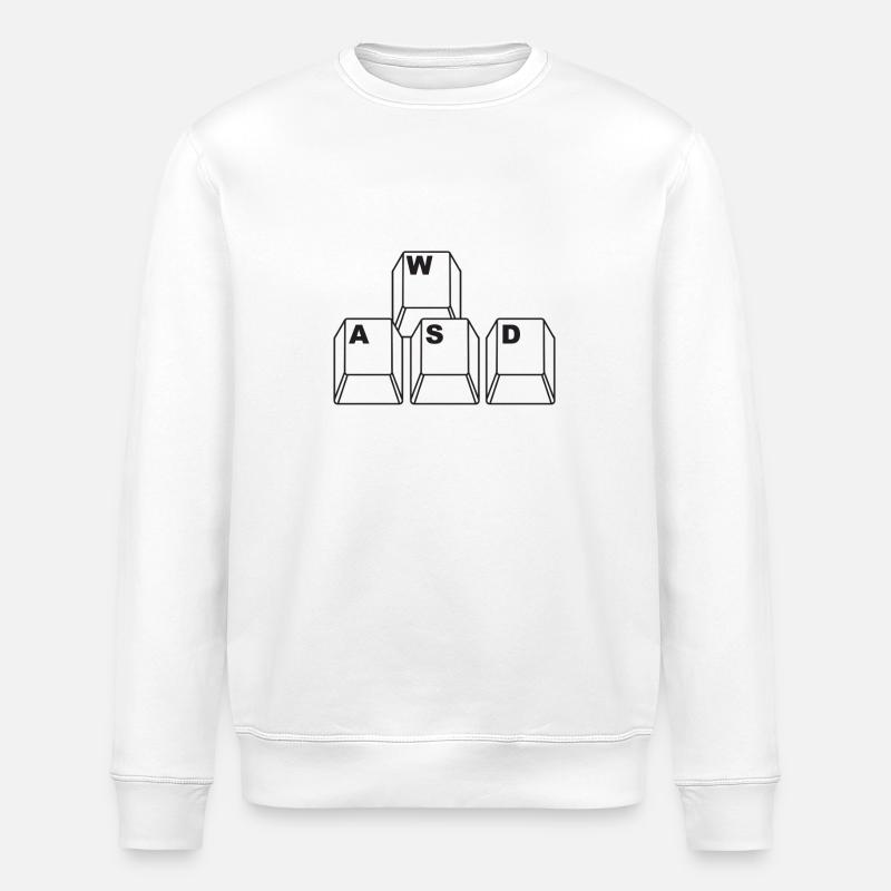 WASD - Stanley/Stella Unisex Bio-Sweatshirt ROLLER - Weiß