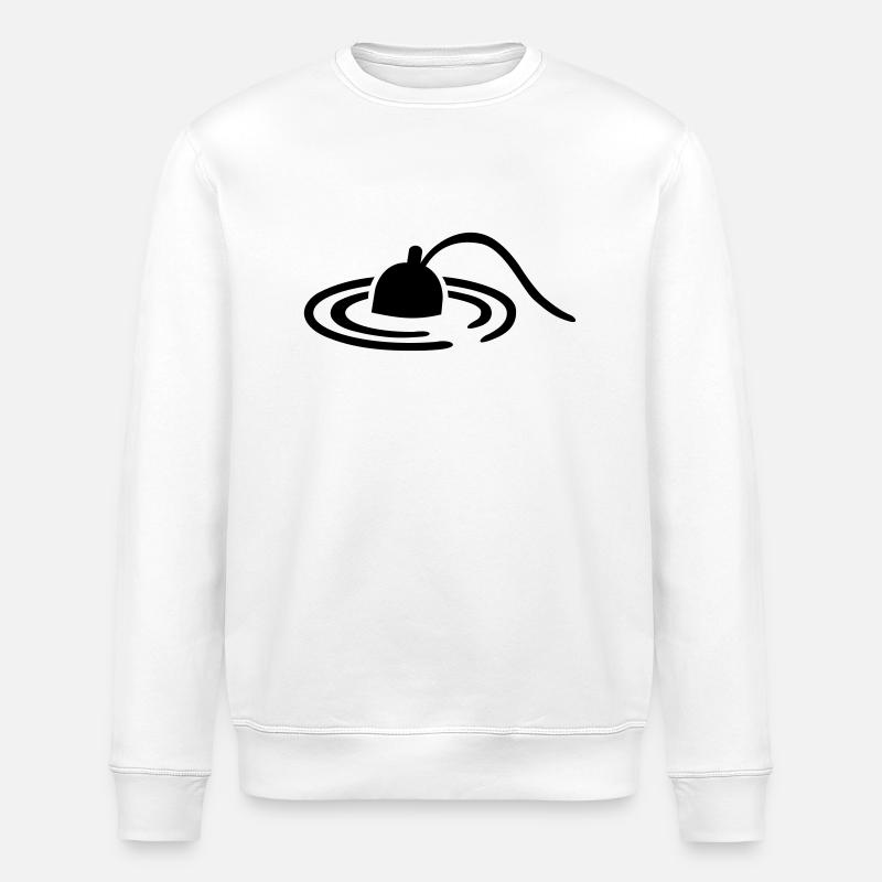 Angeln - Stanley/Stella Unisex Bio-Sweatshirt ROLLER - Weiß