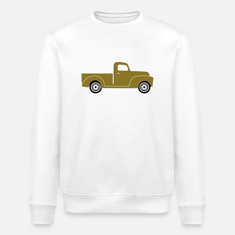 Pick-up Truck - Stanley/Stella Unisex Bio-Sweatshirt ROLLER - Weiß