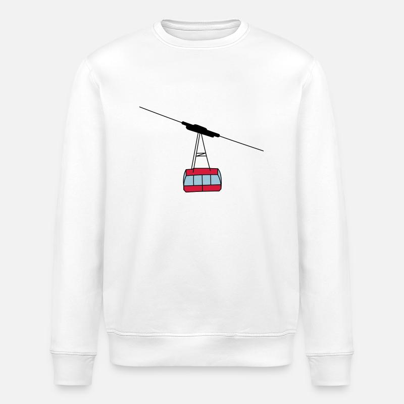 Gondel - Stanley/Stella Unisex Bio-Sweatshirt ROLLER - Weiß