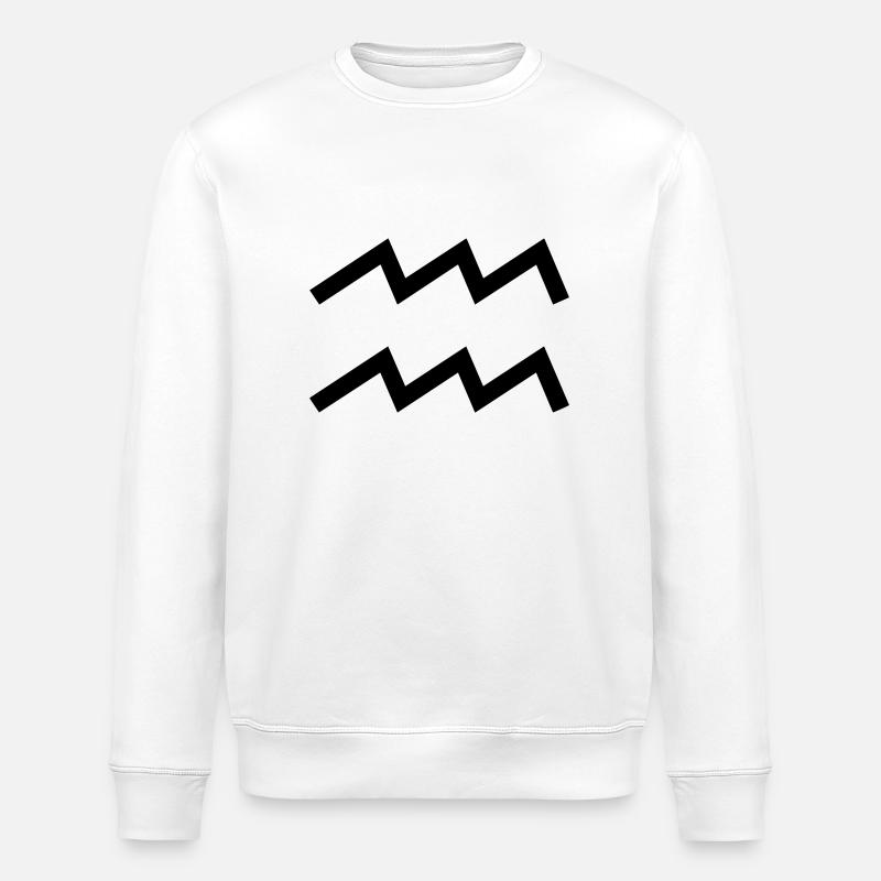 wassermann1 - Stanley/Stella ROLLER Unisex Organic Sweatshirt - white