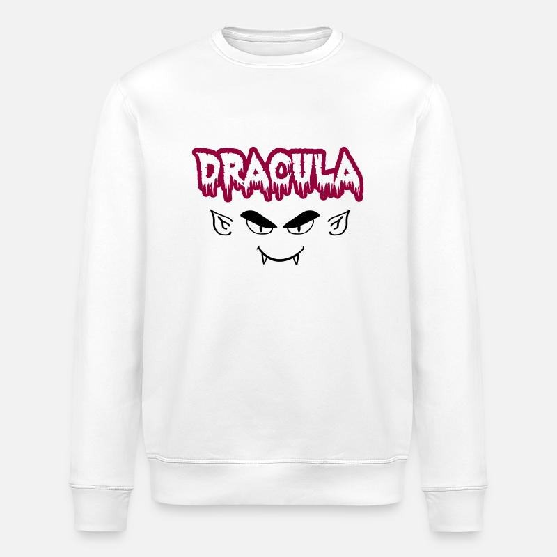 dracula - Stanley/Stella Unisex Bio-Sweatshirt ROLLER - Weiß