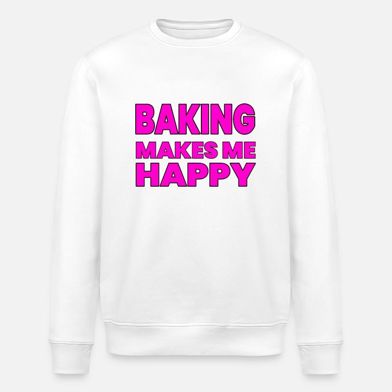 Backen - Stanley/Stella Unisex Bio-Sweatshirt ROLLER - Weiß