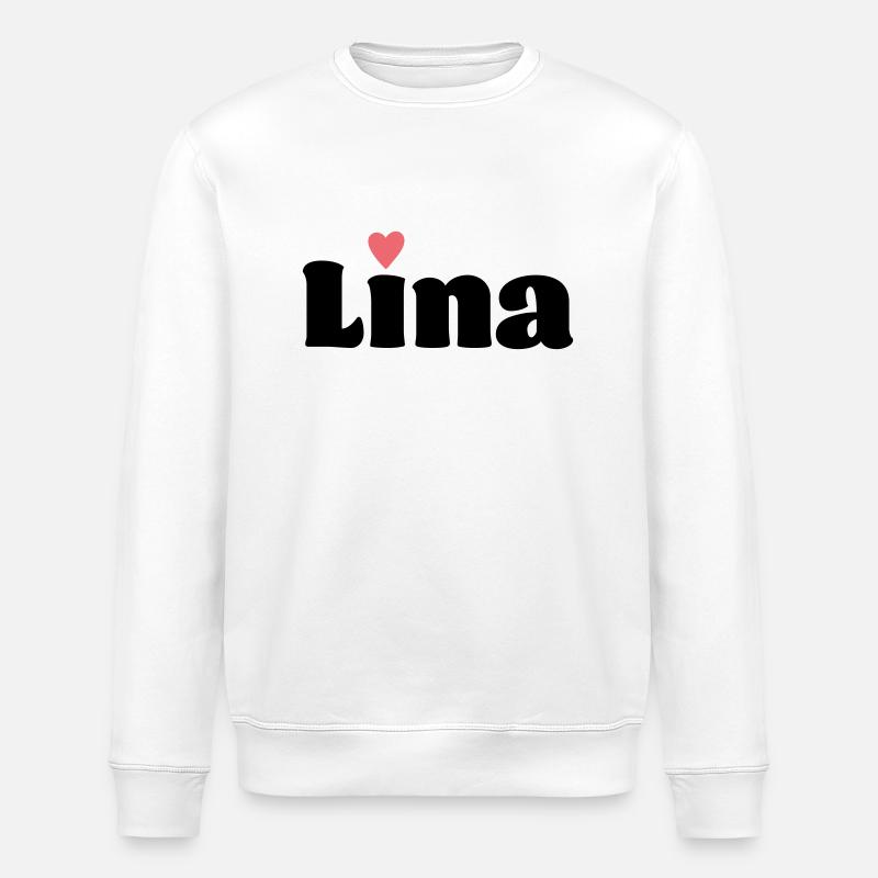 Lina Gift - Stanley/Stella ROLLER Unisex Organic Sweatshirt - white