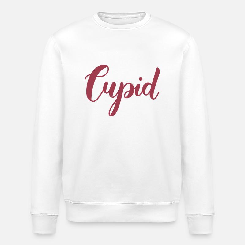 Cupid - Stanley/Stella ROLLER Unisex Organic Sweatshirt - white