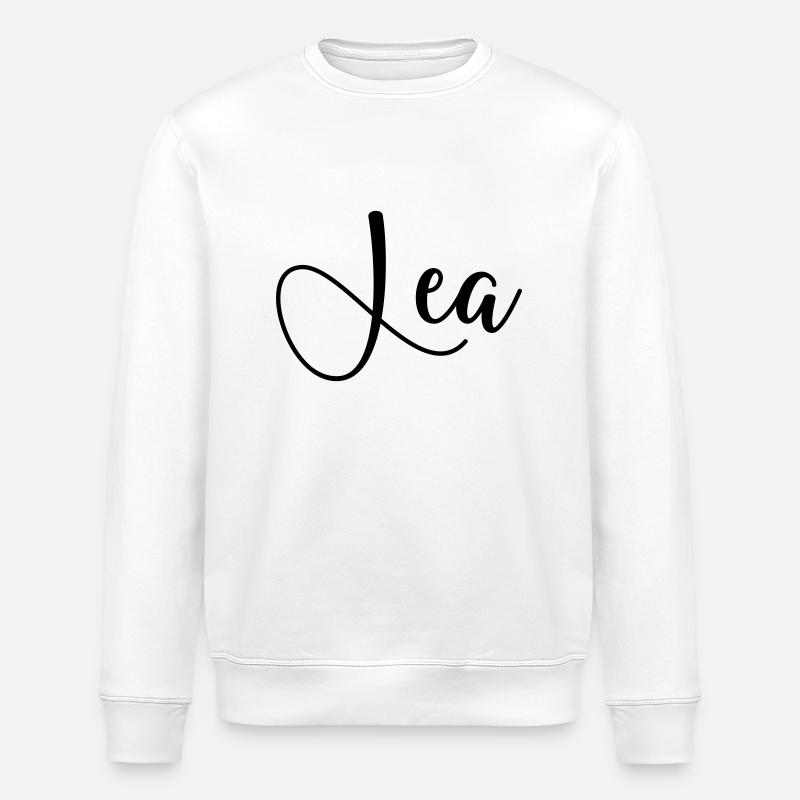 Name Lea - Stanley/Stella ROLLER Unisex Organic Sweatshirt - white
