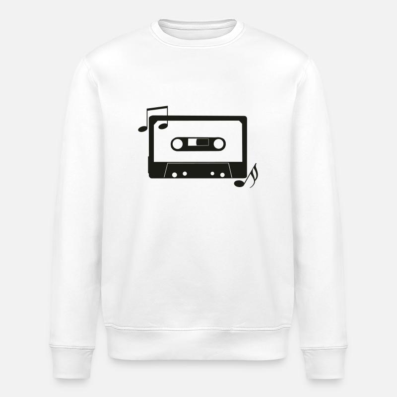 Kassette - Stanley/Stella Unisex Bio-Sweatshirt ROLLER - Weiß