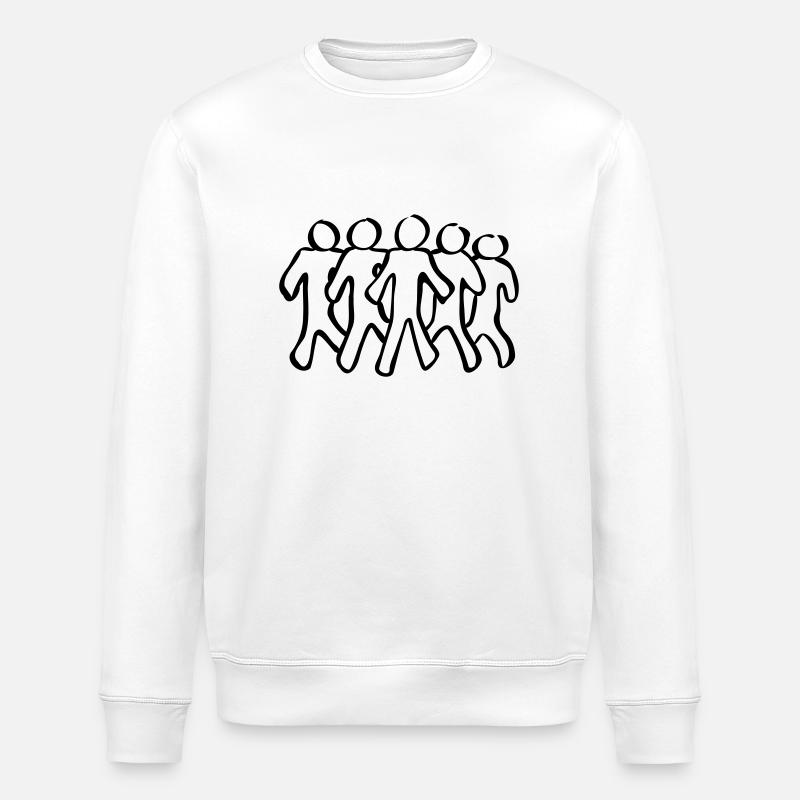 Esprit d'équipe - Sweat bio ROLLER Stanley/Stella Unisexe - blanc