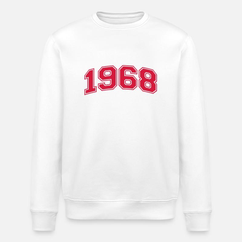 1968 - Stanley/Stella Unisex Bio-Sweatshirt ROLLER - Weiß