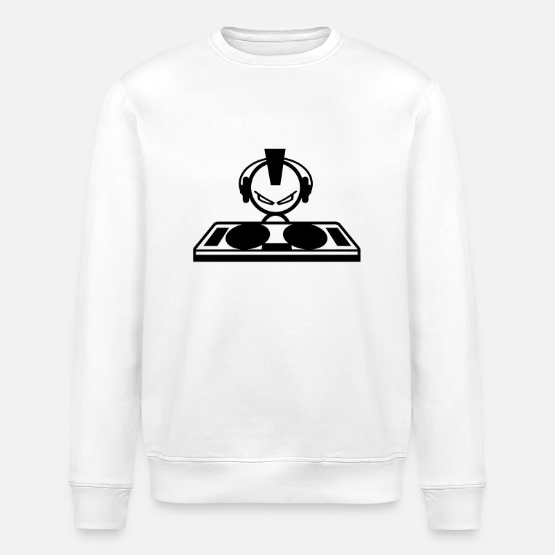 disko - Stanley/Stella Unisex Bio-Sweatshirt ROLLER - Weiß