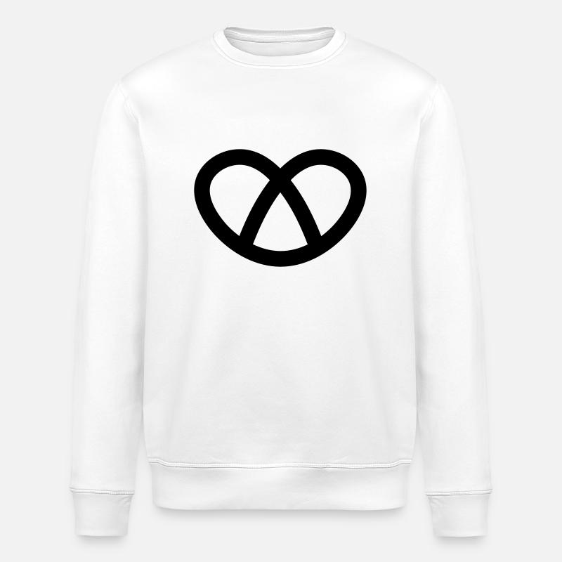 Bredzel - Sweat bio ROLLER Stanley/Stella Unisexe - blanc