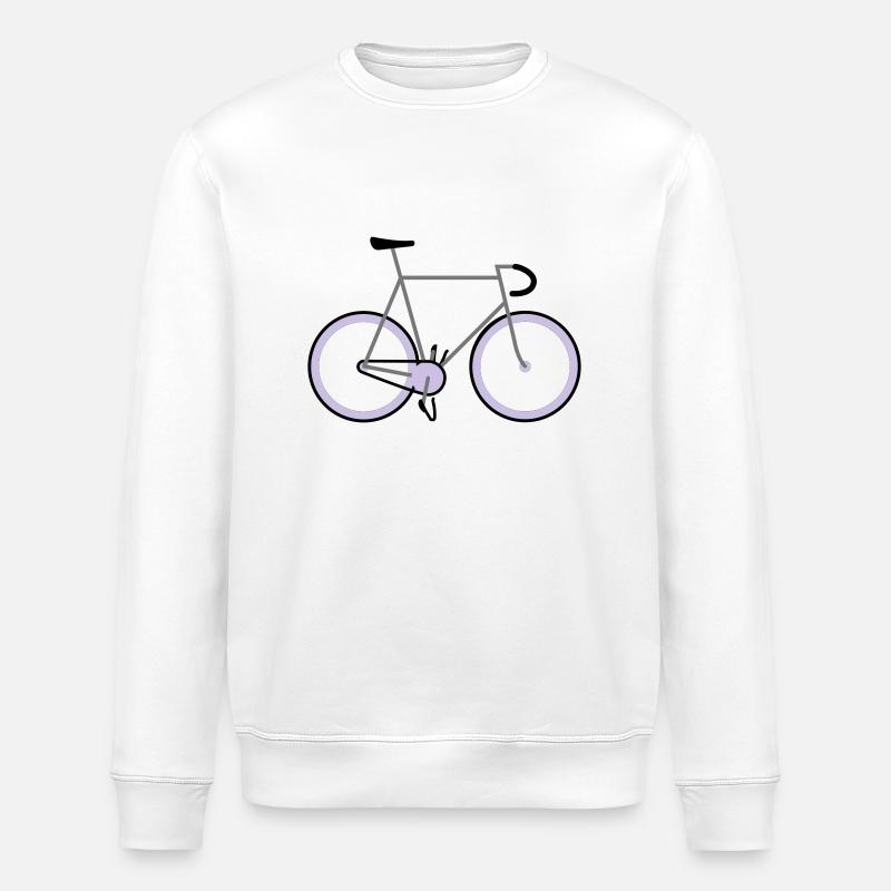 Fixie - Stanley/Stella Unisex Bio-Sweatshirt ROLLER - Weiß