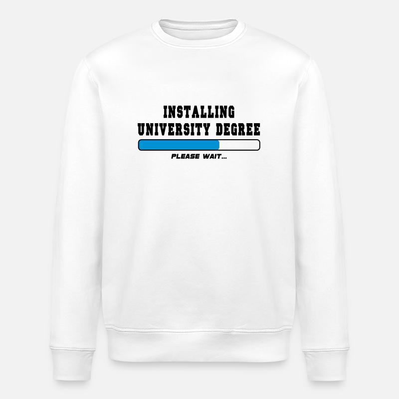installing degree - Stanley/Stella Unisex Bio-Sweatshirt ROLLER - Weiß